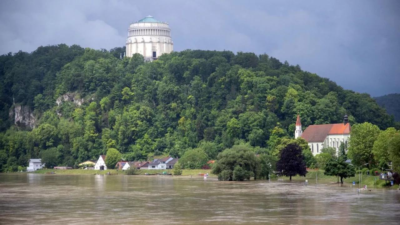 Scheitel für Hochwasser erst zur Wochenmitte erwartet