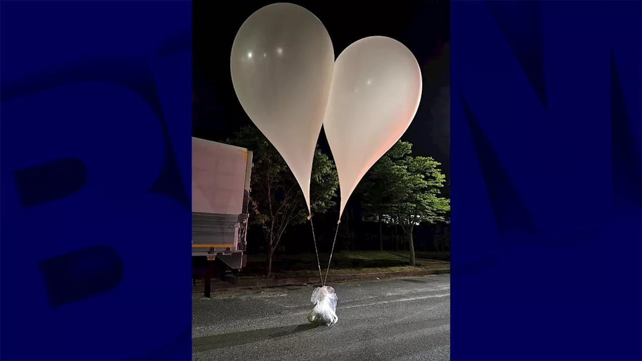 La Corée du Nord suspend l'envoi de ballons remplis de déchets en Corée du Sud