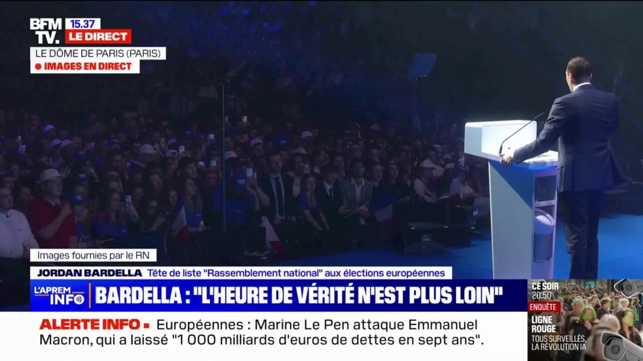 Marine Le Pen: le parti d'Emmanuel Macron 'se nomme Renaissance, mais devrait s'appeler enterrement'