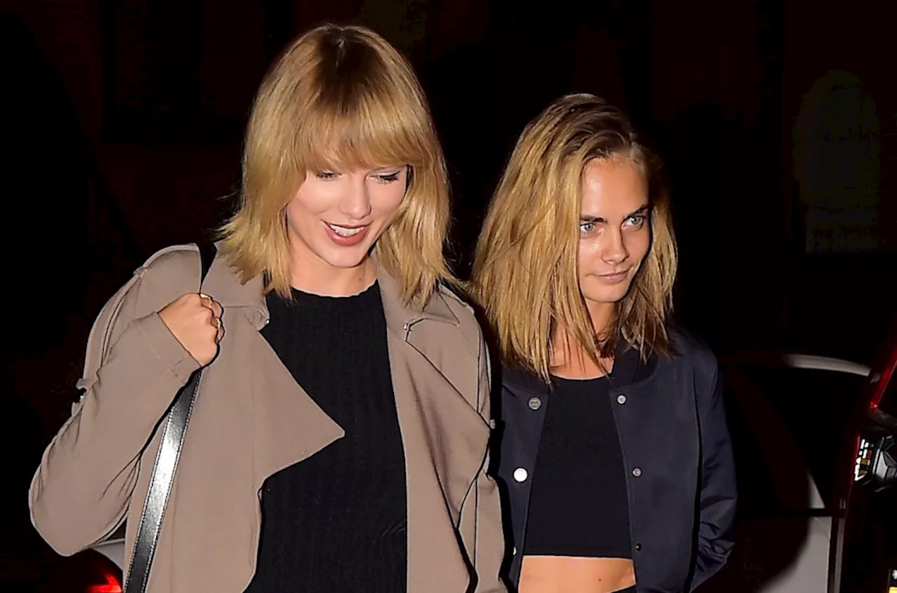 Taylor Swift Sees London’s ‘Cabaret,’ Starring Longtime Friend Cara Delevingne, in Between Eras Tour Dates