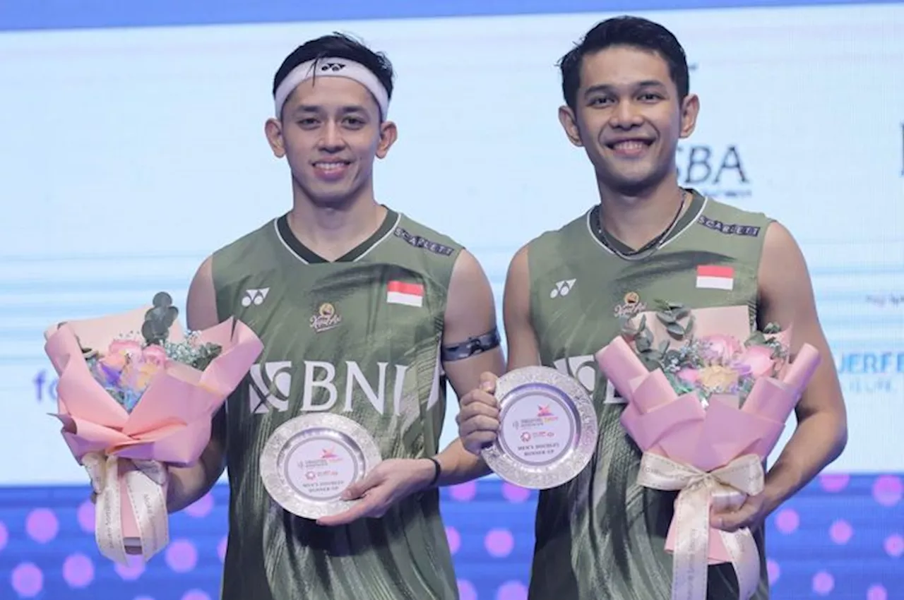  Jadi Runner-up, Fajar/Rian Siap Tebus Saat Tampil di Rumah Sendiri