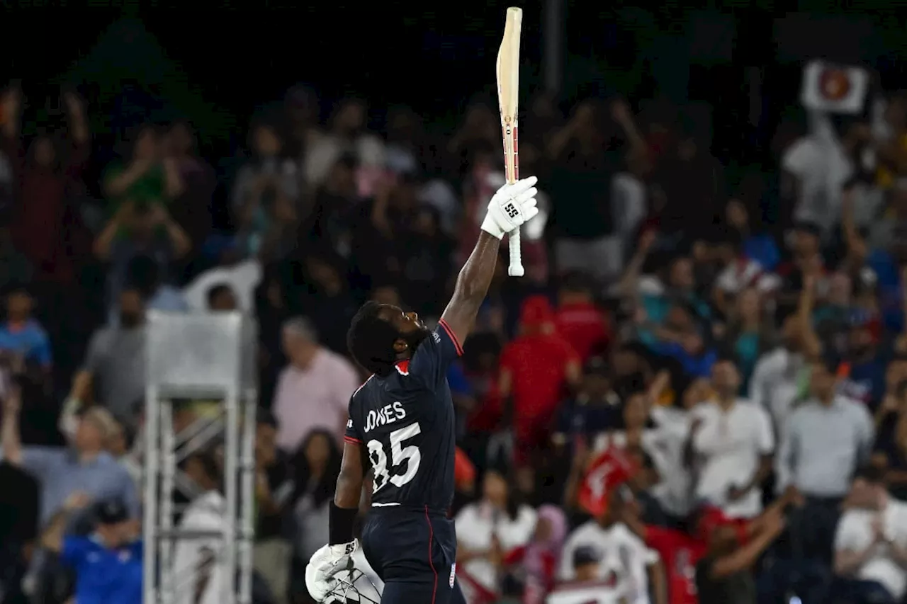 Aaron Jones stars as USA thrashes Canada in T20 World Cup opener