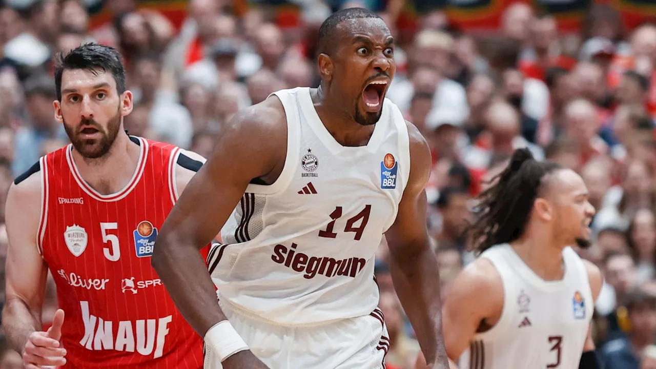 Sieg in Würzburg: FC-Bayern-Basketballer stehen im Finale um die deutsche Meisterschaft