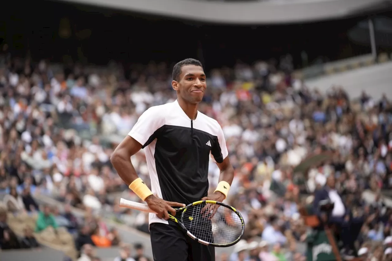 Alcaraz defeats Canada's Auger-Aliassime in fourth round at French Open