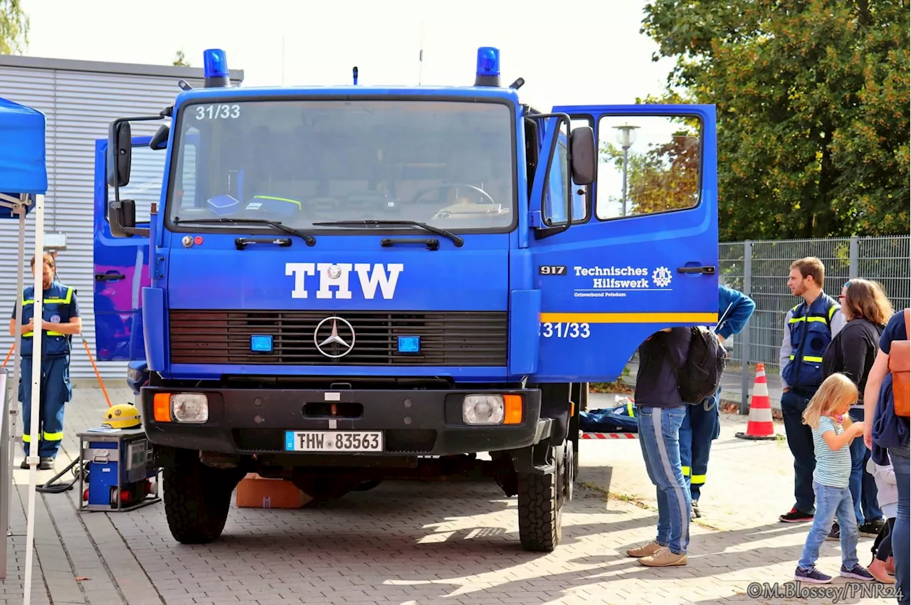 Starkregen in Süddeutschland: THW-Kräfte im Einsatz