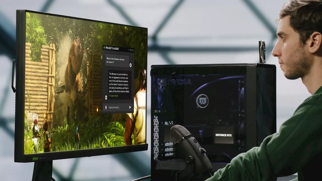 Computex : Project G-Assist, ou quand l'IA de NVIDIA aide les joueurs en peine