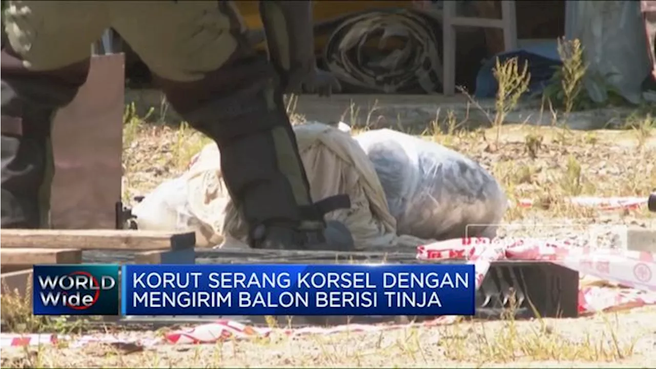 Menjijikan, Korut Bombardir Korsel Lagi Pakai Balon Sampah