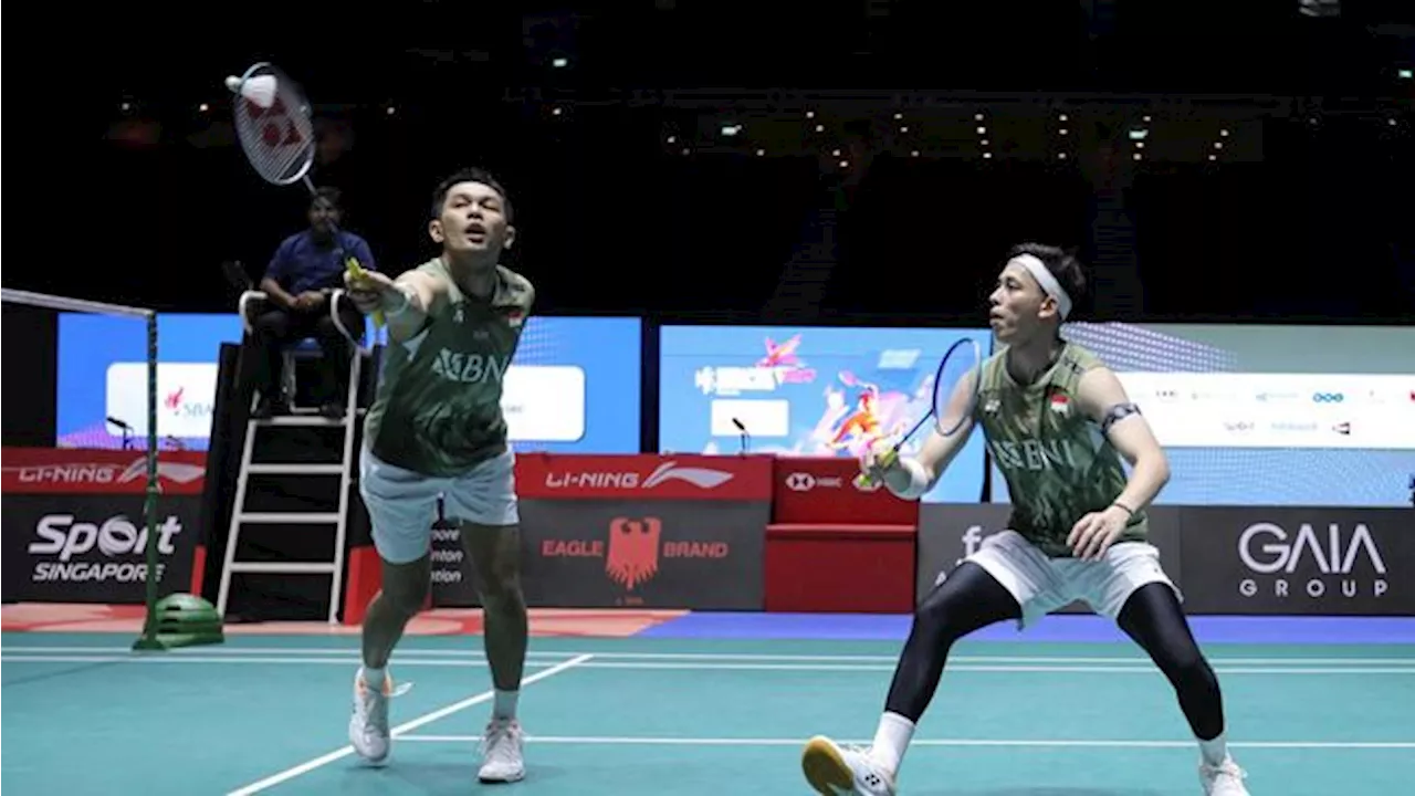 Hasil Singapore Open 2024: Fajar/Rian Runner Up