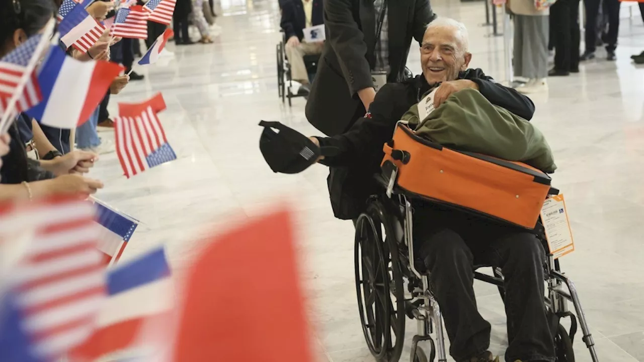 Mass parachute jump over Normandy kicks off commemorations for the 80th anniversary of D-Day