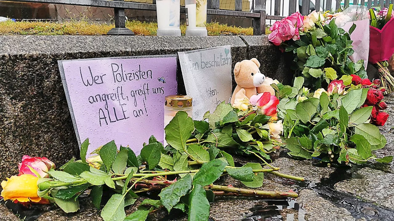  Entsetzen über Tod eines Polizisten nach Messerangriff in Mannheim