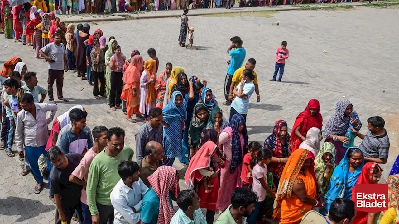 33 personer omkommet på en dag ved hedebølge under indisk valg