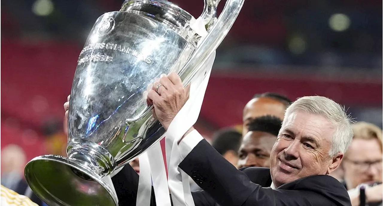 Carlo Ancelotti tras conquistar la Champions League: 'Nos ponemos un diez'