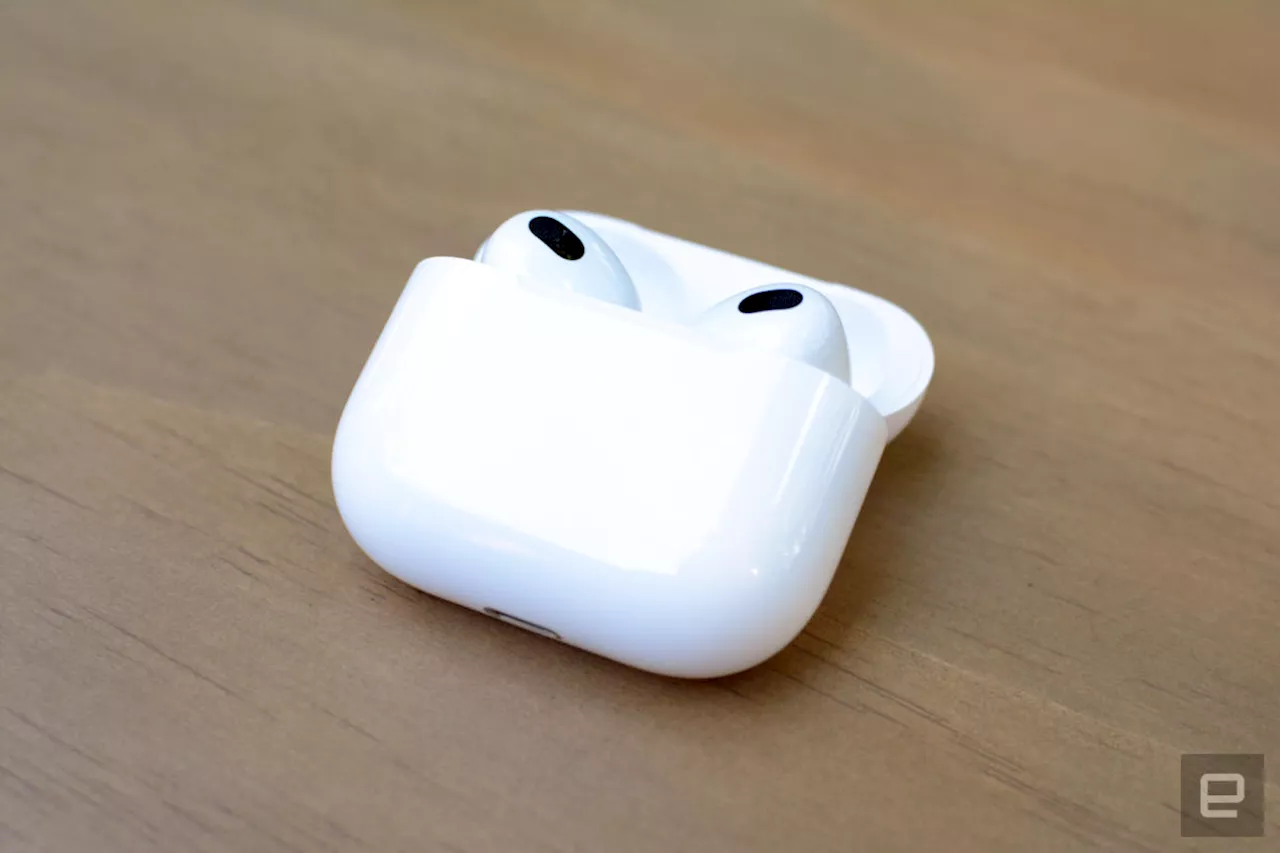 Apple’s third-gen AirPods are back on sale for $140