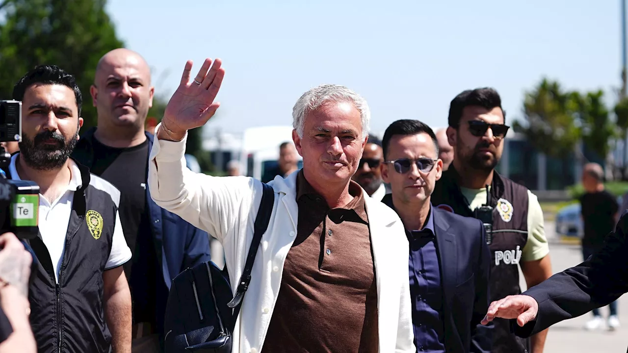 José Mourinho est à Istanbul pour signer avec Fenerbahçe