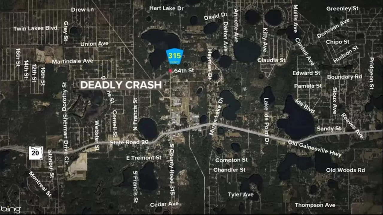 Putnam County woman dies after crash on County Road 315, FHP says