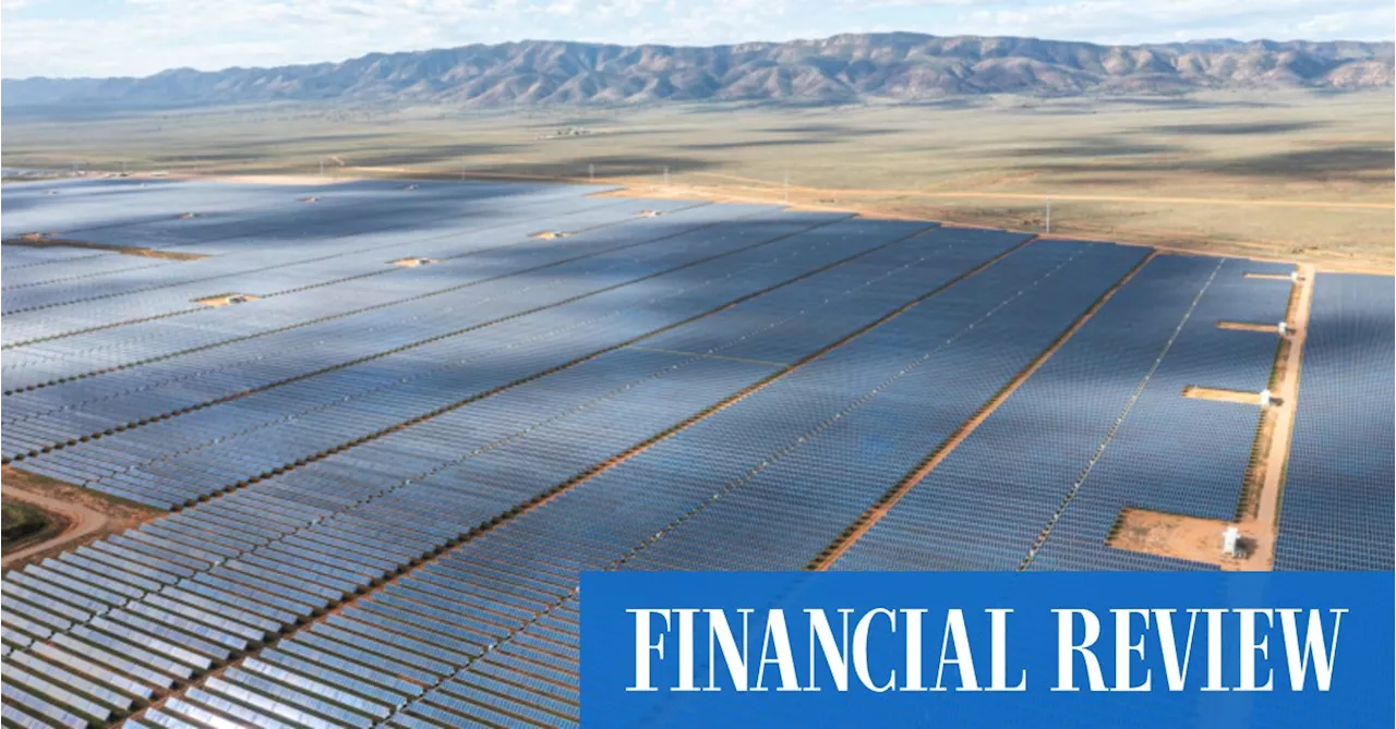 Solar and wind power: DIF’s ageing funds ignite $1b renewables auction; Cbus rolls in