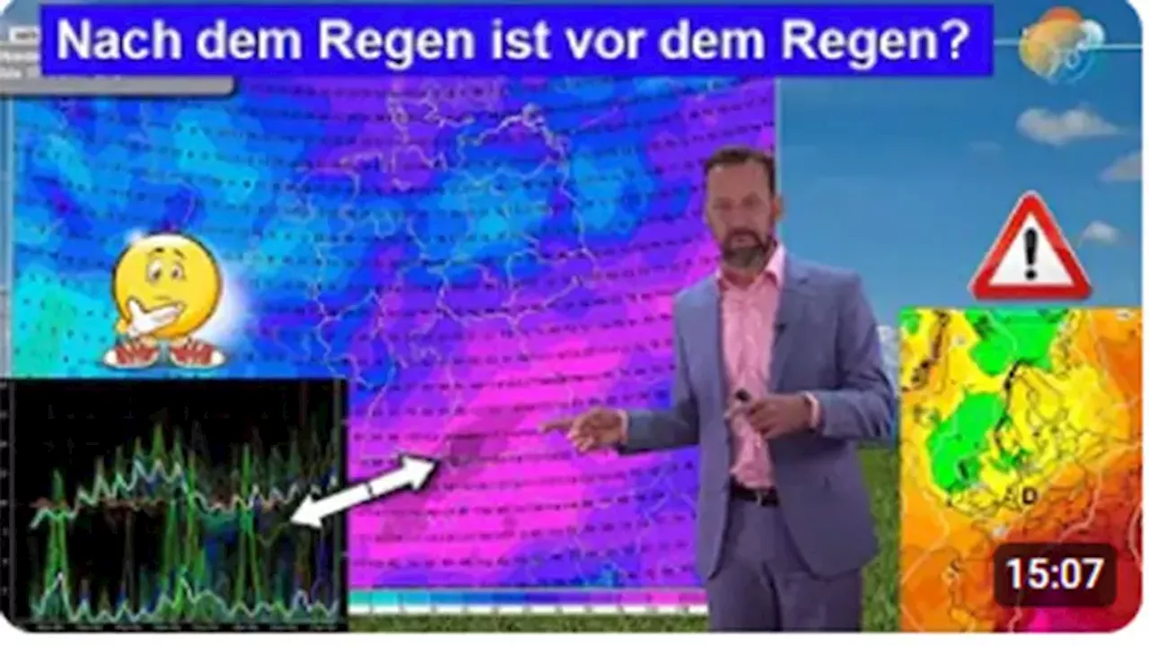 Bayern: Hochwasser Juni 2024 → Wetterprognose vom 2. Juni 2024 & Info hydr. Dienst OÖ