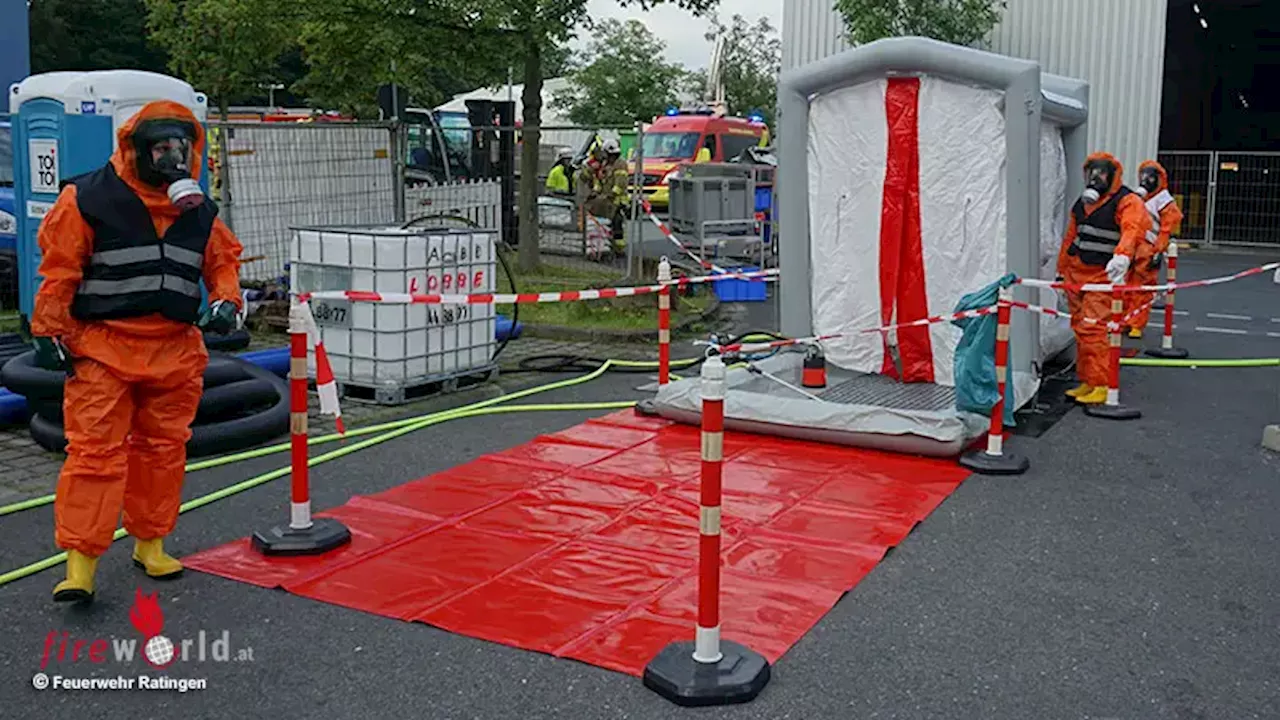 D: Freisetzung von mit Ammoniak gesägtigtem Trägeröl in Betrieb in Ratingen