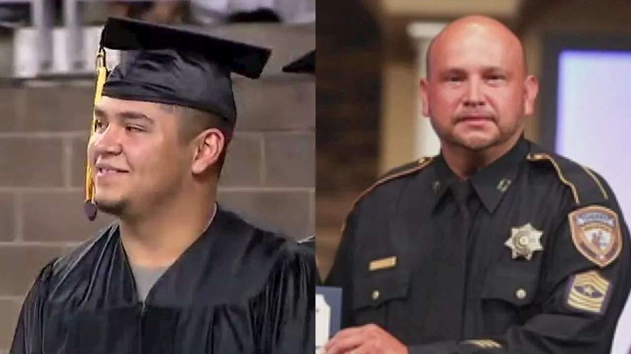 Son of fallen Harris County Sgt. Ramon Gutierrez graduates from Klein Oak HS