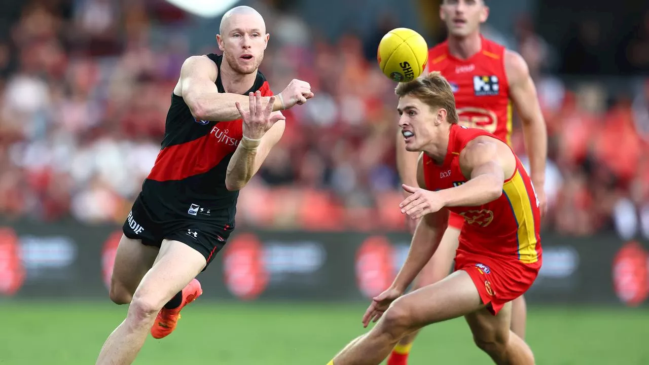 LIVE AFL: Bombers start strong in tussle with home-happy Suns