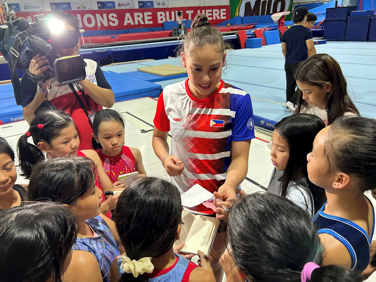 Levi Ruivivar hopes to inspire young gymnasts in Manila visit