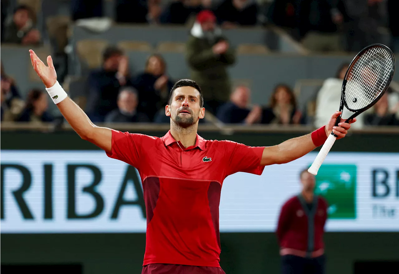 Novak Djokovic avoids upset, rallies for third-round win at French Open