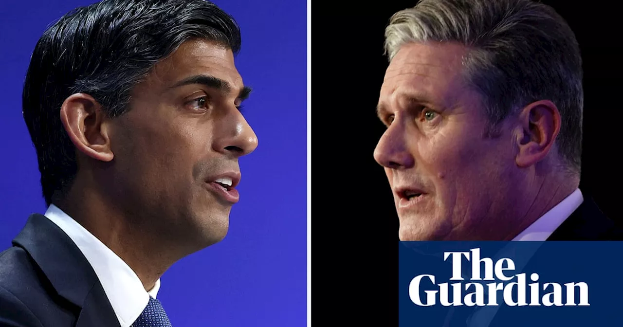 With policy battle lines set, Sunak and Starmer prepare for TV combat