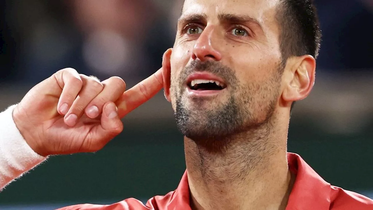 Djokovic Menangi Laga 'Brutal'