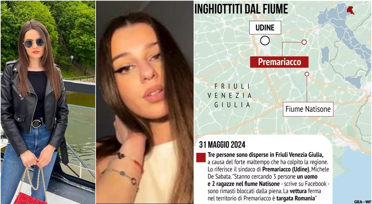 Natisone, i corpi di Patrizia e Bianca vicino al luogo dell'abbraccio. Gli esperti: morte avvenuta in pochi is