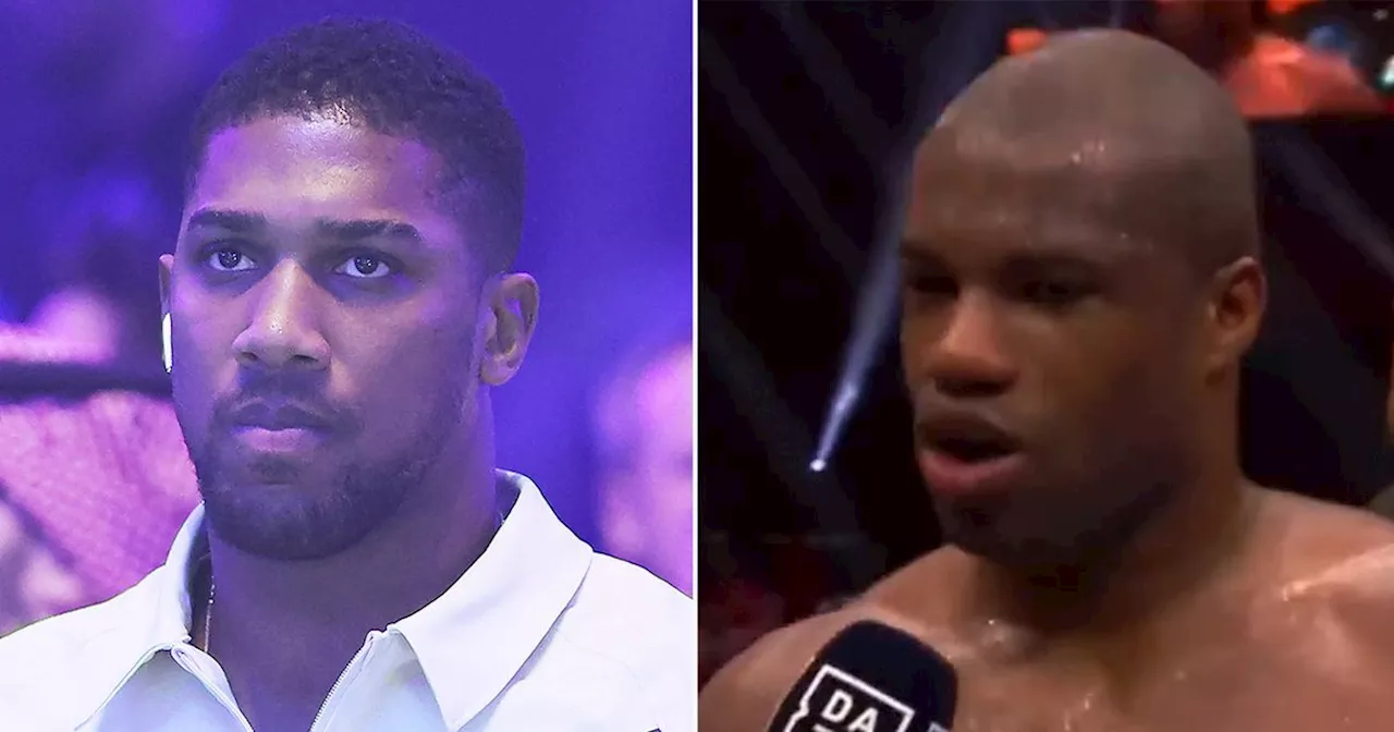 Daniel Dubois calls out Anthony Joshua after stunning stoppage win