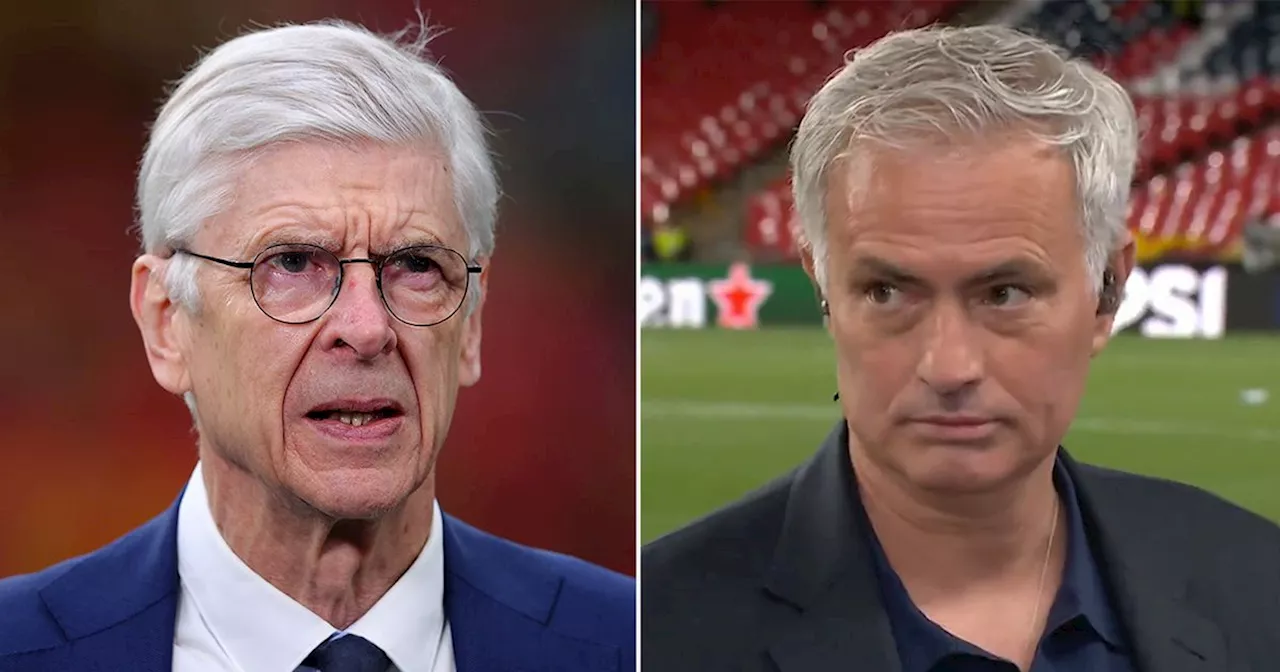 Jose Mourinho aims sly dig at Arsene Wenger after Champions League final