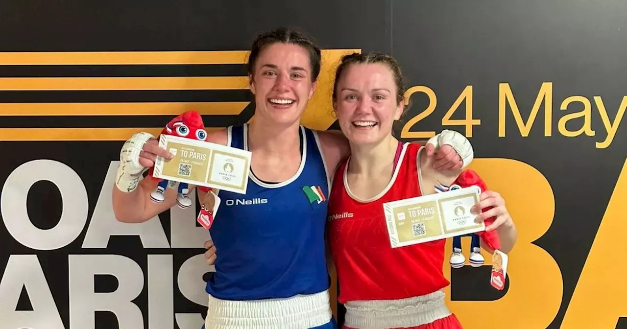 Joyous scenes as Jennifer Lehane and Gráinne Walsh book Paris Olympics tickets