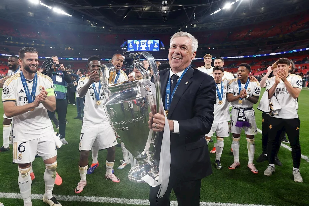 Gaya Ancelotti Seusai Mengantar Real Madrid Raih Juara Liga Champions