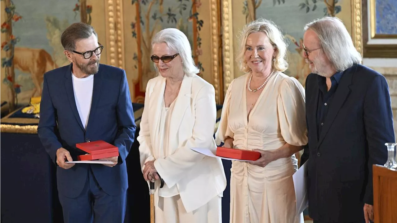 ABBA get a prestigious Swedish knighthood for their pop career that started at Eurovision