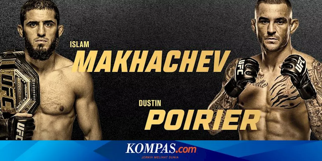 Hasil UFC 302: Islam Makhachev Kalahkan Poirier, Juara meski Dahi Luka