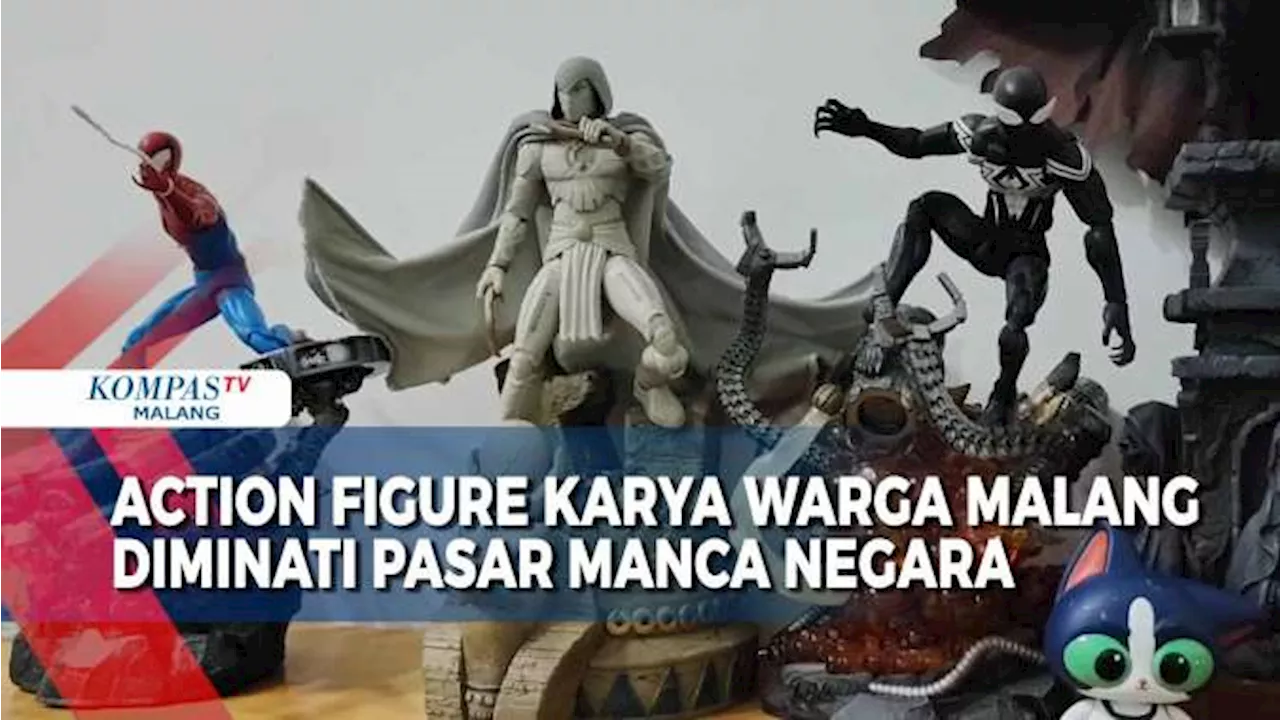 Action Figure Buatan Buatan Rumahan Diminati Pasar Mancanegara