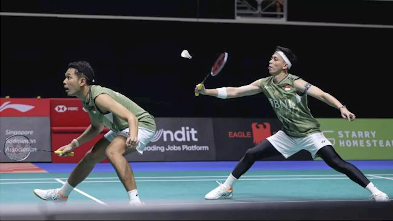 Link Live Streaming Final Singapore Open 2024 Hari Ini 2 Juni, Indonesia Sisakan Fajar/Rian