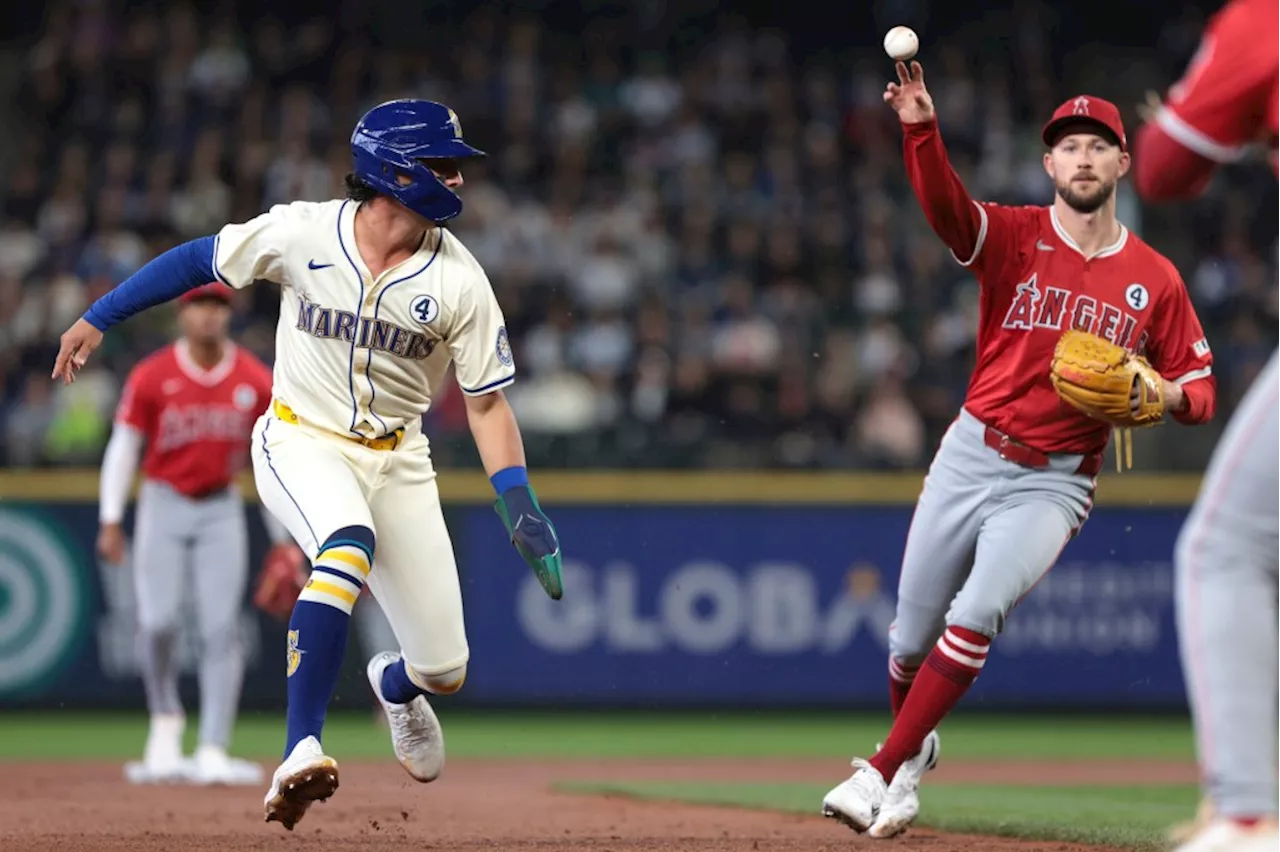 Angels offense quieted again as they are swept by Mariners