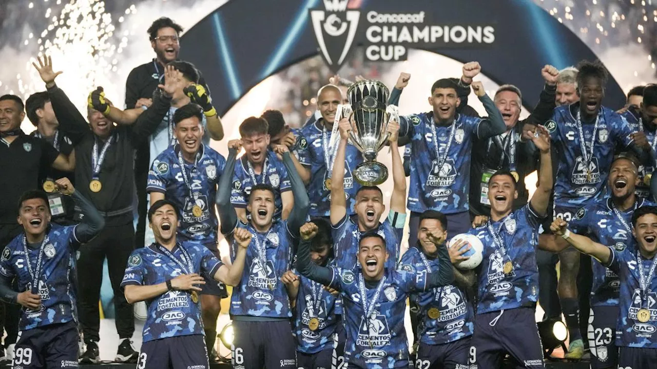 Pachuca obtiene su sexto trofeo de Concachampions tras golear al Columbus Crew