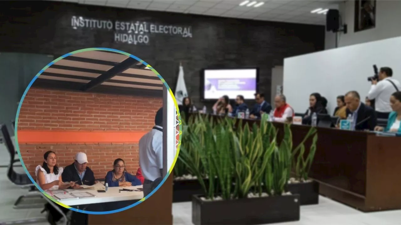 Inician las mega elecciones en Hidalgo; esto dijo el IEEH y representantes de partidos