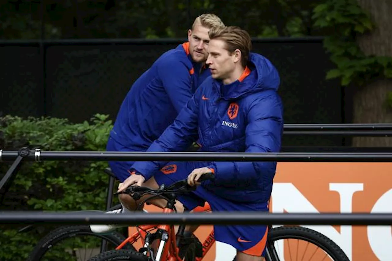 Avant l'Euro, l'état de la cheville droite de Frenkie de Jong inquiète aux Pays-Bas