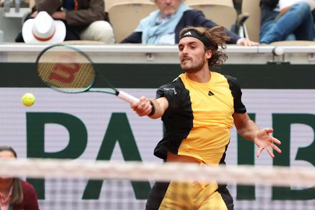 Stefanos Tsitsipas écarte Matteo Arnaldi en huitièmes de finale de Roland-Garros