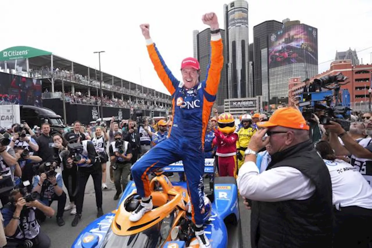 Théo Pourchaire dans le top 10 à Detroit, victoire de Scott Dixon