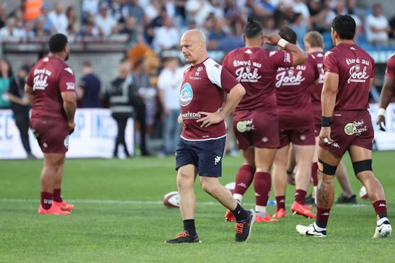 Yannick Bru, manager de l'UBB : « Tout le monde nous voit beaux... »