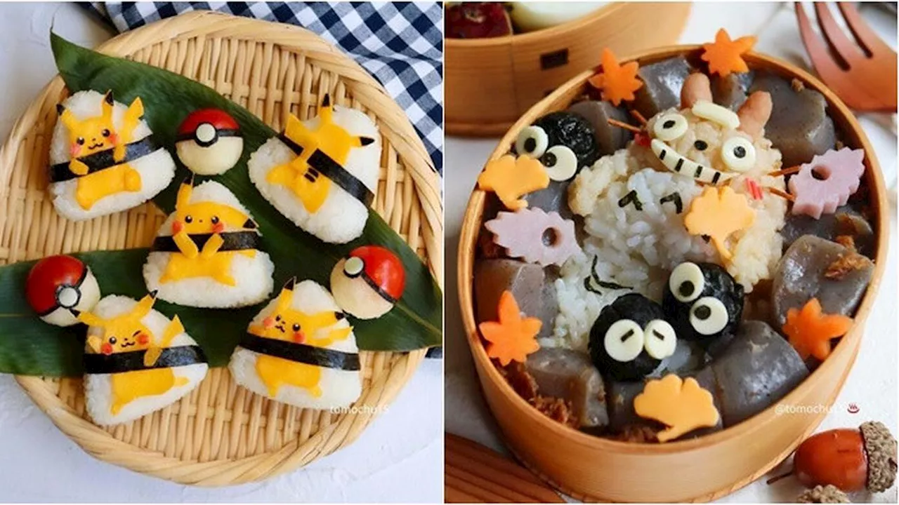 6 Potret Ide Bekal Makan Siang dari Seniman Kuliner Jepang, Jadi Sayang Dimakan