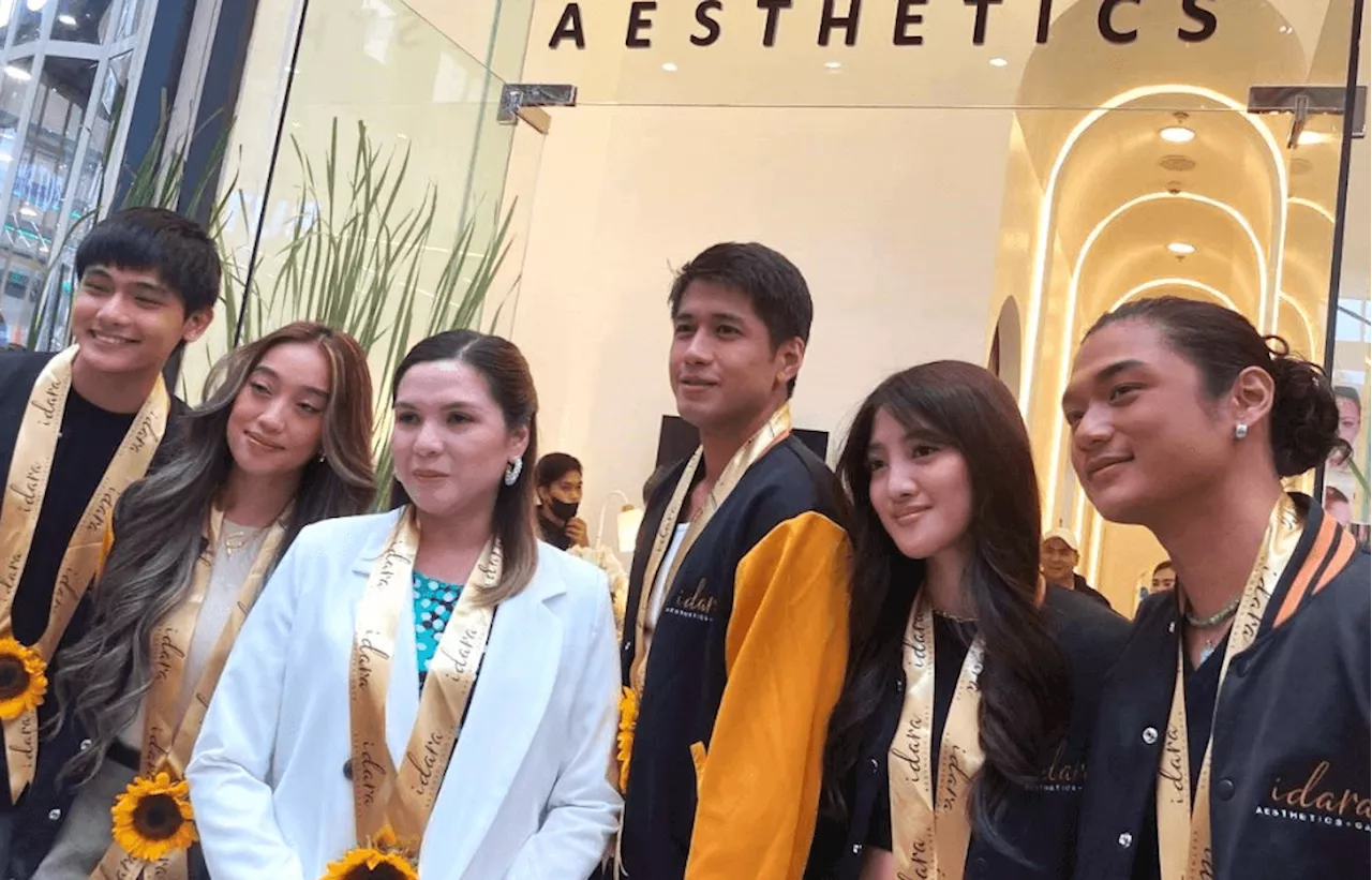 Celebs grace Idara Aesthetics opening at SM City Caloocan