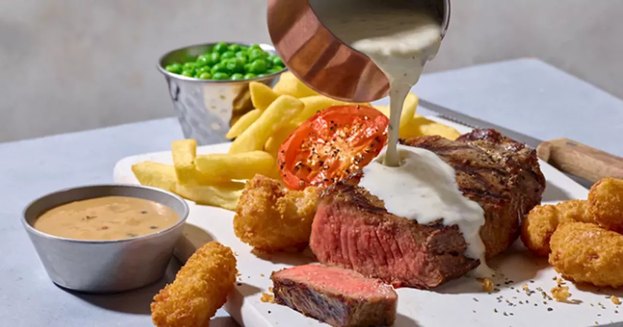 Harvester offering bargain two course meals for just £13