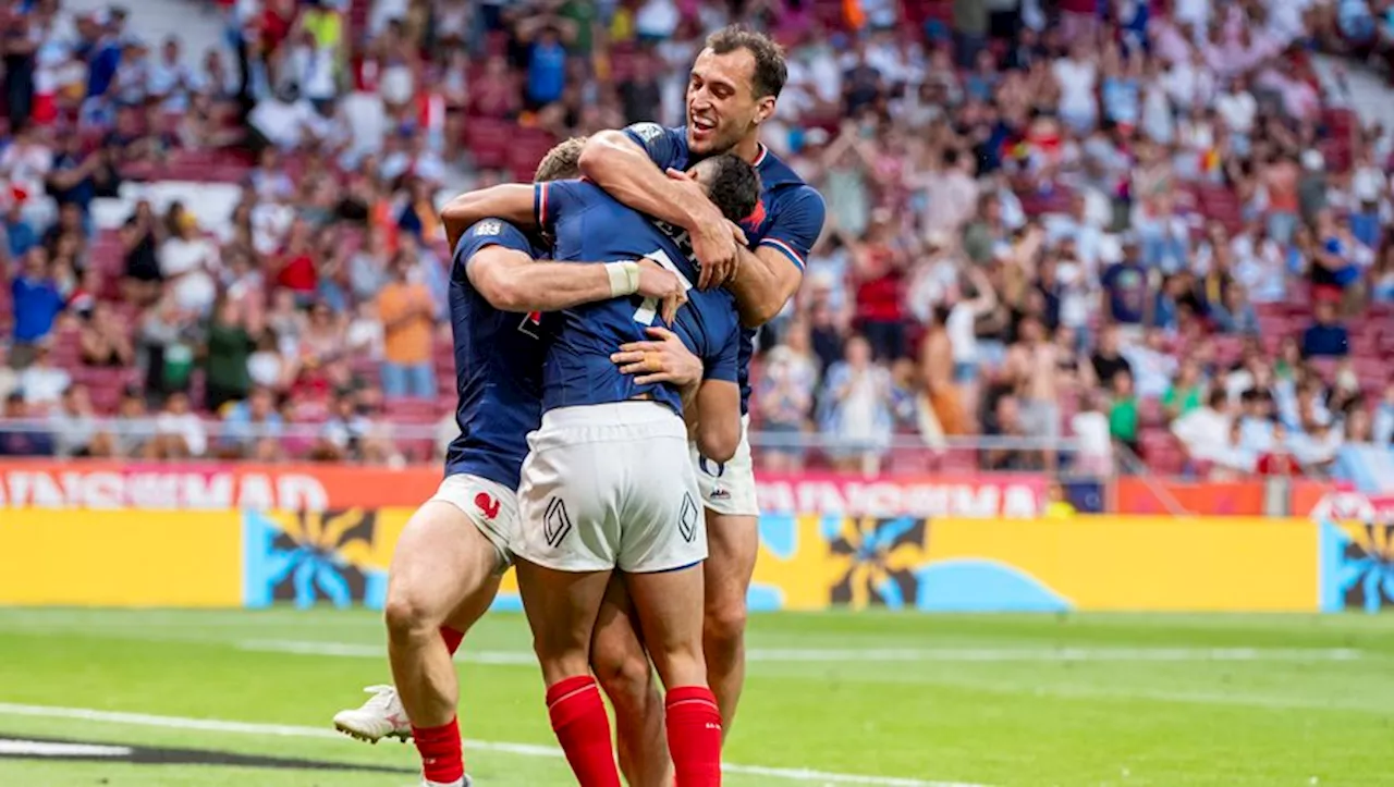Rugby à VII : Dupont entre en jeu, la France bat les double champions olympiques en titre fidjiens et se quali