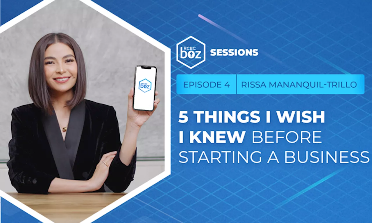 RCBC Boz Sessions gives a lowdown on how founders of skincare brand and pastry shop overcame fears and succeeded in business