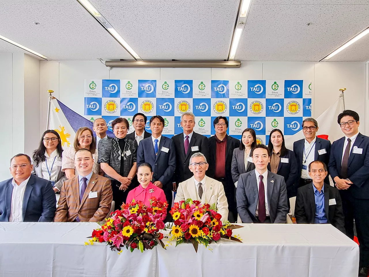 Santa Rosa City signs agreement with Japan’s TAU Corp. to boost disaster response capability